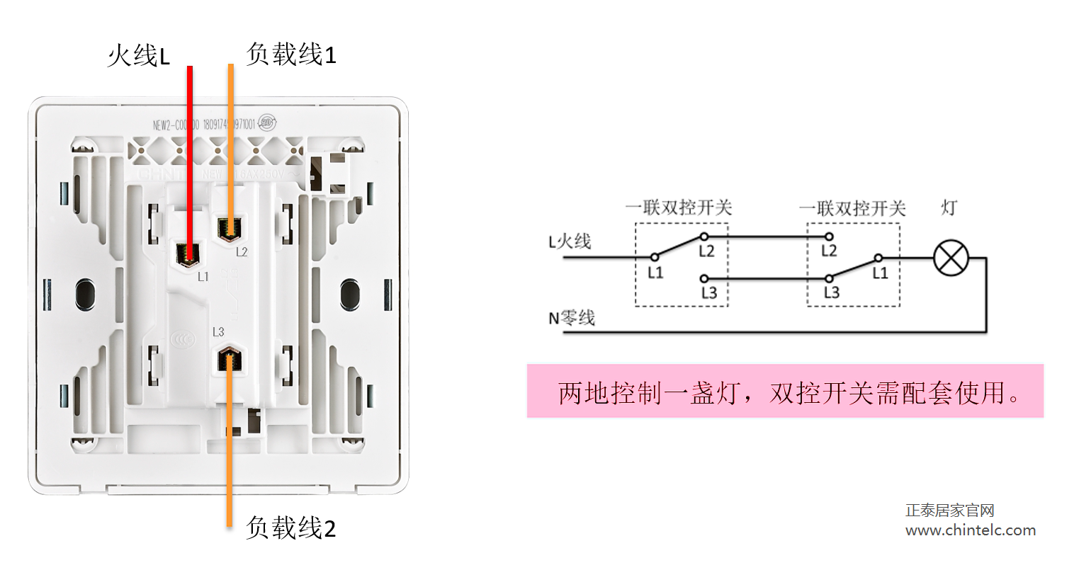 一開(kāi)雙控開(kāi)關(guān)怎么接線？一開(kāi)雙控開(kāi)關(guān)接線圖示9